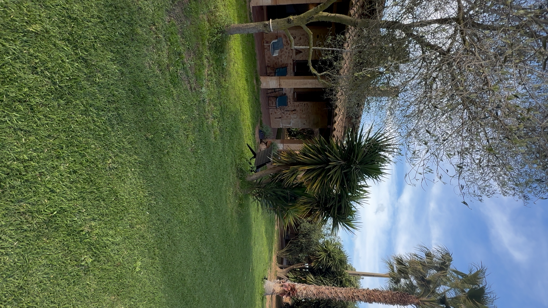 Fitnessraum auf der Finca
